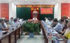 Các đại biểu dự Hội nghị trực tuyến tại điểm cầu chính tỉnh Phú Yên